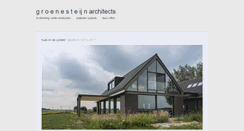 Desktop Screenshot of groenesteijn.nl